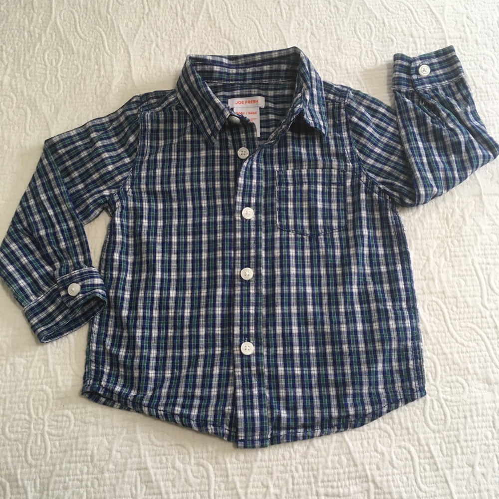 12-18mos (5/$20) Joe Fresh Button-Down